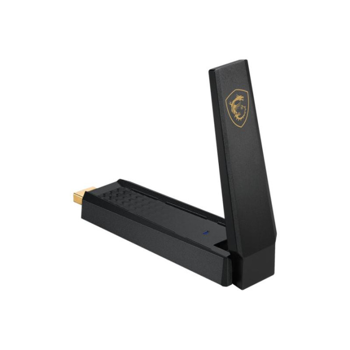 MSI AXE5400 WIFI USB ADAPTER - WIFI 6E TRI-BANDES 