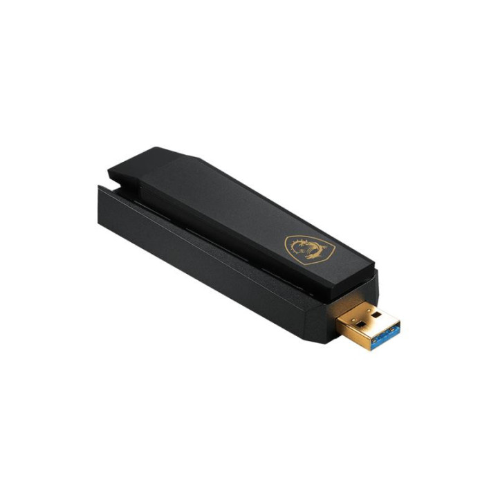 MSI AXE5400 WIFI USB ADAPTER - WIFI 6E TRI-BANDES 