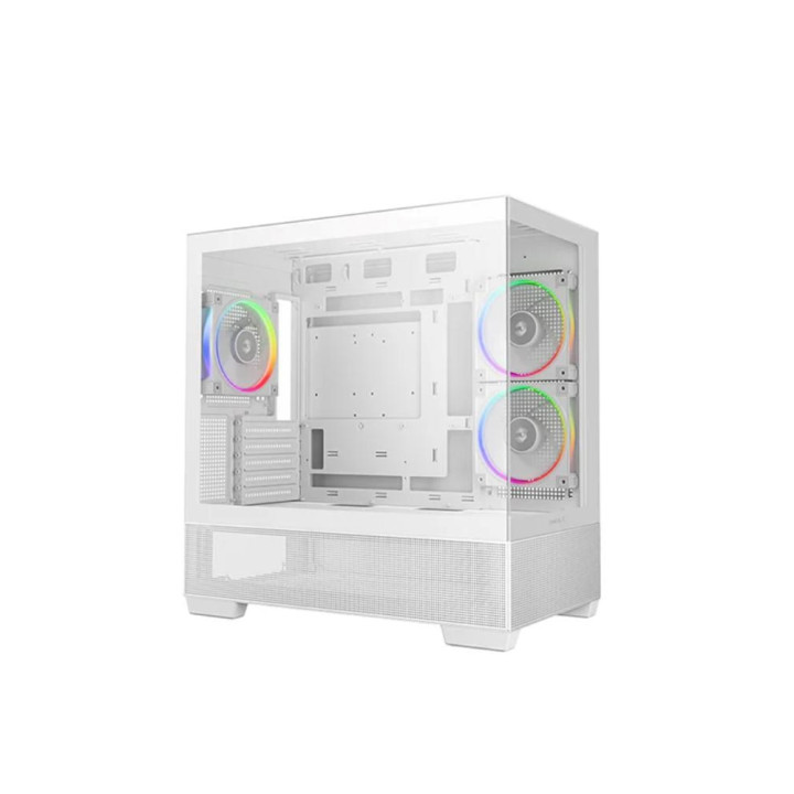 DEEPCOOL CG380 3F BLANC - MT/SANS ALIM/MATX 