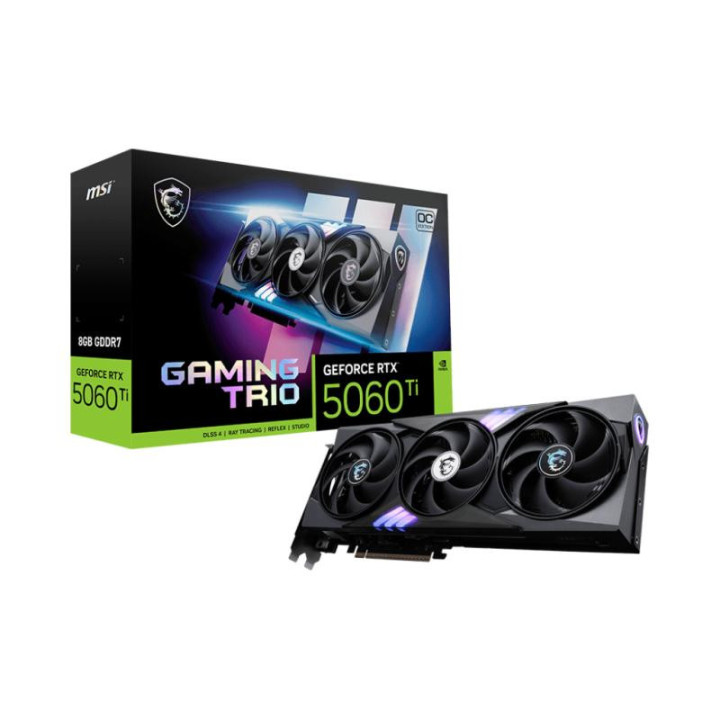 MSI GEFORCE RTX 5060 TI 8G GAMING TRIO OC 