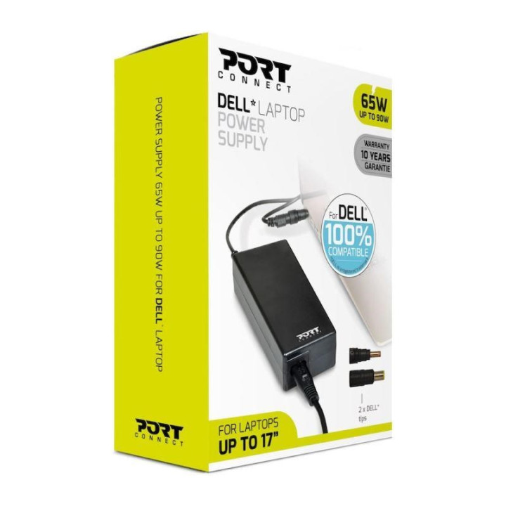 PORT ADAPTATEUR SECTEUR POUR NOTEBOOK DELL 65W 