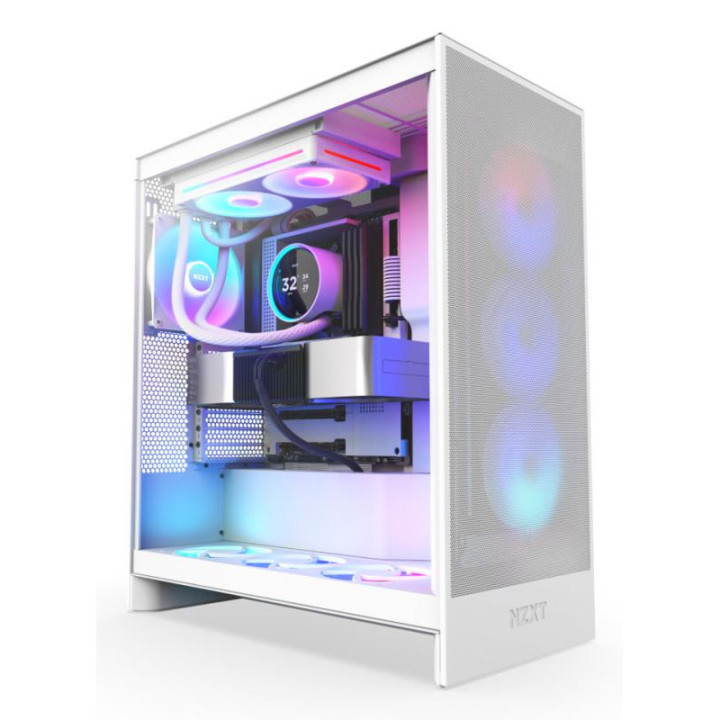 NZXT KRAKEN ELITE 240 RGB PROCESSEUR REFROIDISSEUR DE LIQUIDE TOUT-EN-UN 12 CM BLANC 1 PIECE(S) 