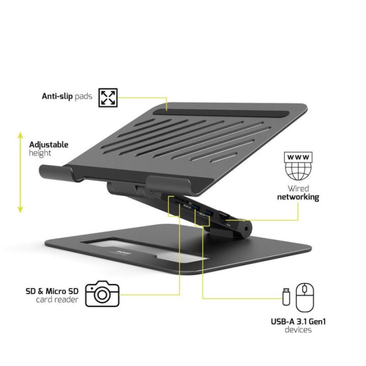 PORT COMPACT - SANS FIL/USB-C/BT/RECHARGEABLE 
