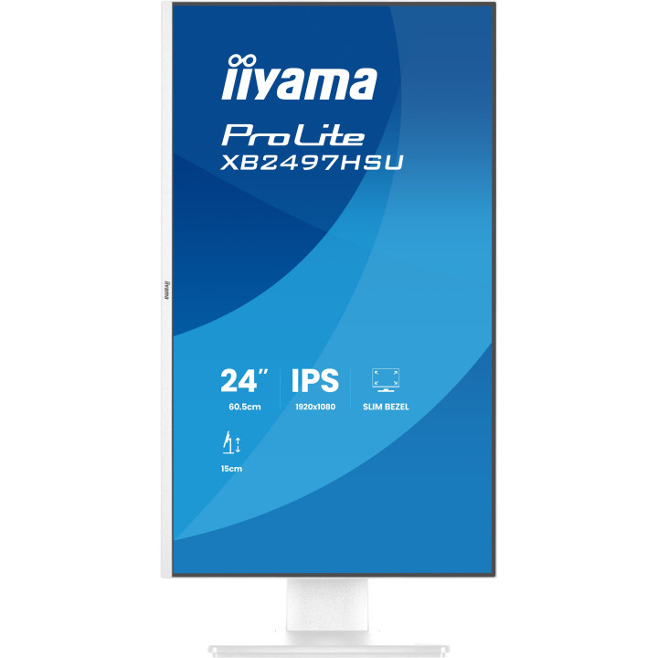 IIYAMA XB2497HSU-W1 23.8 FHD/120HZ/IPS/PIVOT/HP/BLANC 