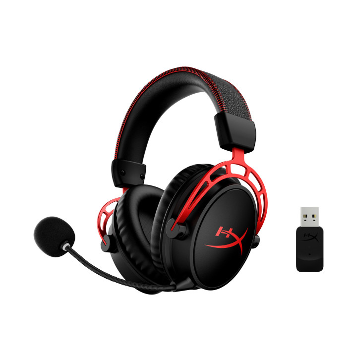 HYPERX CLOUD ALPHA WIRELESS NOIR/ROUGE 