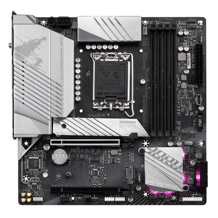 GIGABYTE B760M AORUS ELITE AX - B760/LGA1700/DDR5/MATX 
