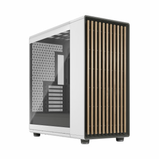 FRACTAL DESIGN NORTH XL CHALK WHITE TG CLEAR - MT/SS ALIM/E-ATX 