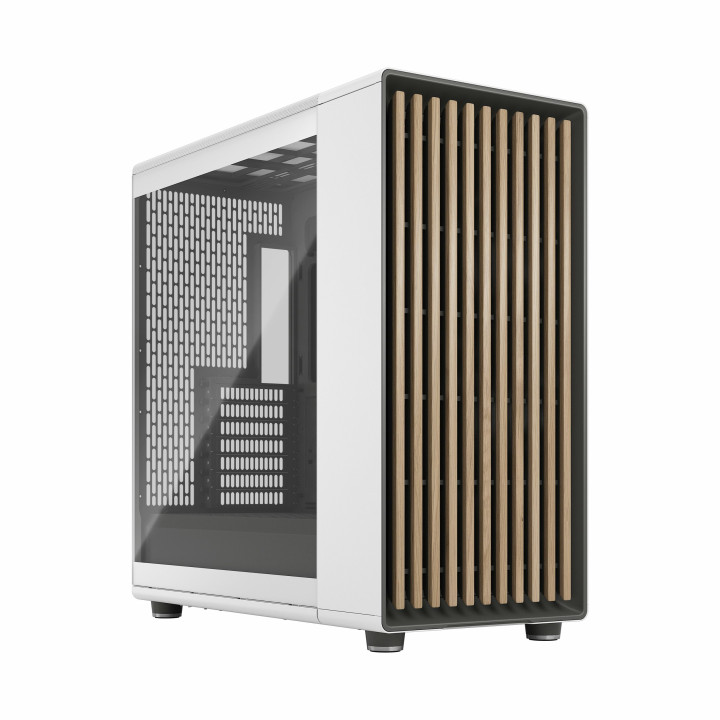 FRACTAL DESIGN NORTH XL CHALK WHITE TG CLEAR - MT/SS ALIM/E-ATX 