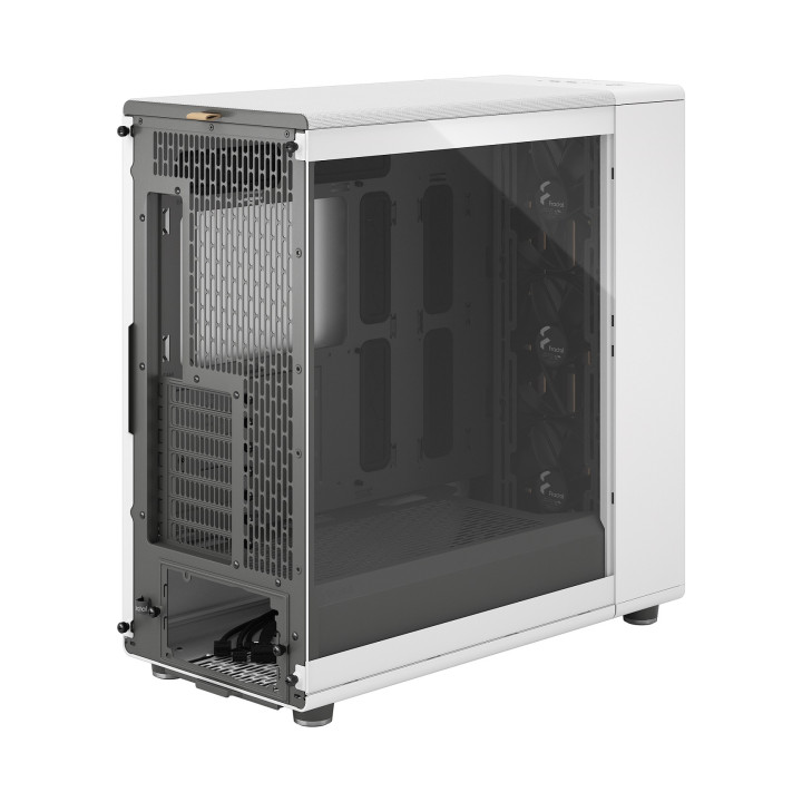 FRACTAL DESIGN NORTH XL CHALK WHITE TG CLEAR - MT/SS ALIM/E-ATX 