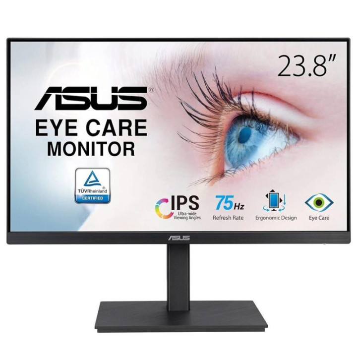 ASUS VA24EQSB 23.8 FHD/75HZ/IPS/5MS/PIVOT/ADAP SYNC 