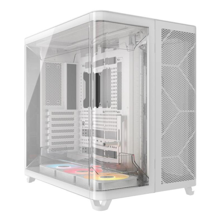 CORSAIR AIR 5400 RS-R ARGB BLANC - MT/SANS ALIM/E-ATX 