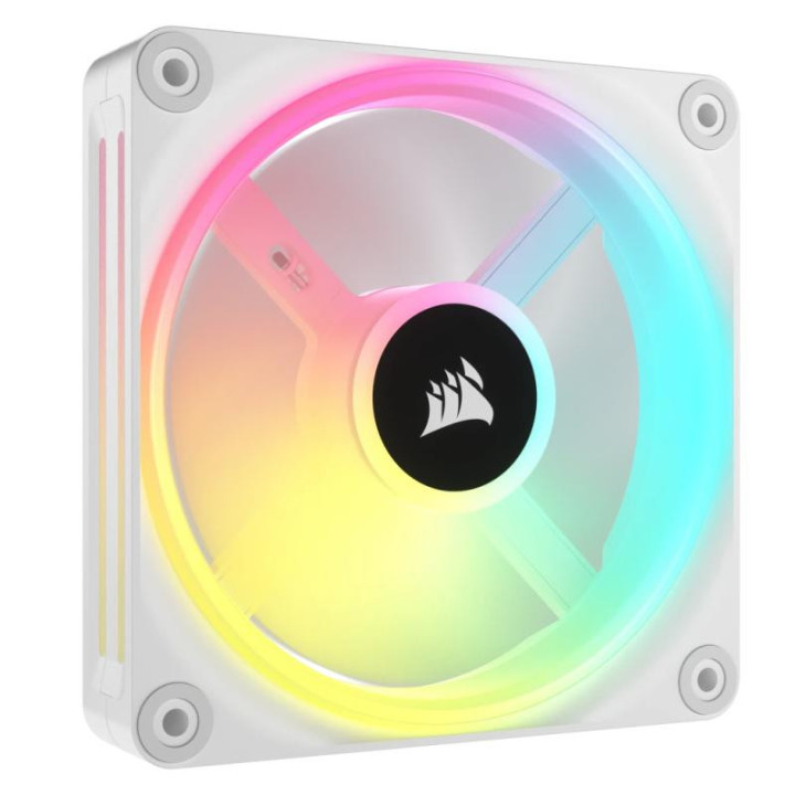 CORSAIR ICUE LINK QX120 RGB STARTER KIT BLANC 