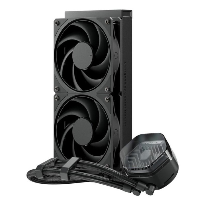 COOLER MASTER MASTERLIQUID ATMOS STEALTH SERIES PROCESSEUR KIT DE REFROIDISSEMENT DU LIQUIDE 12 CM NOIR 