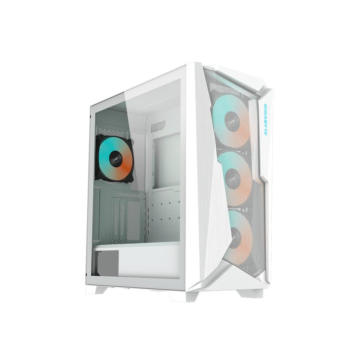 GIGABYTE C301 GLASS WHITE V2 - MT/SANS ALIM/E-ATX 