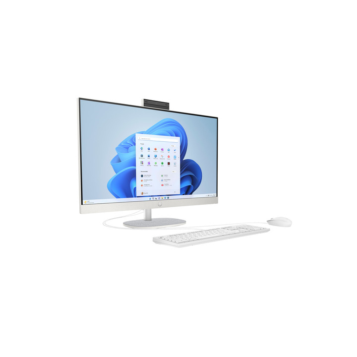 HP 27-CR0042NF 27 FHD/R5-7520U/16GO/512GO/W11 BLANC 