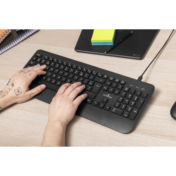 BLUESTORK KB OFFICE - SANS FIL - NOIR 