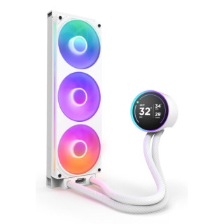 NZXT KRAKEN ELITE 360 RGB PROCESSEUR REFROIDISSEUR DE LIQUIDE TOUT-EN-UN 12 CM BLANC 1 PIECE(S) 
