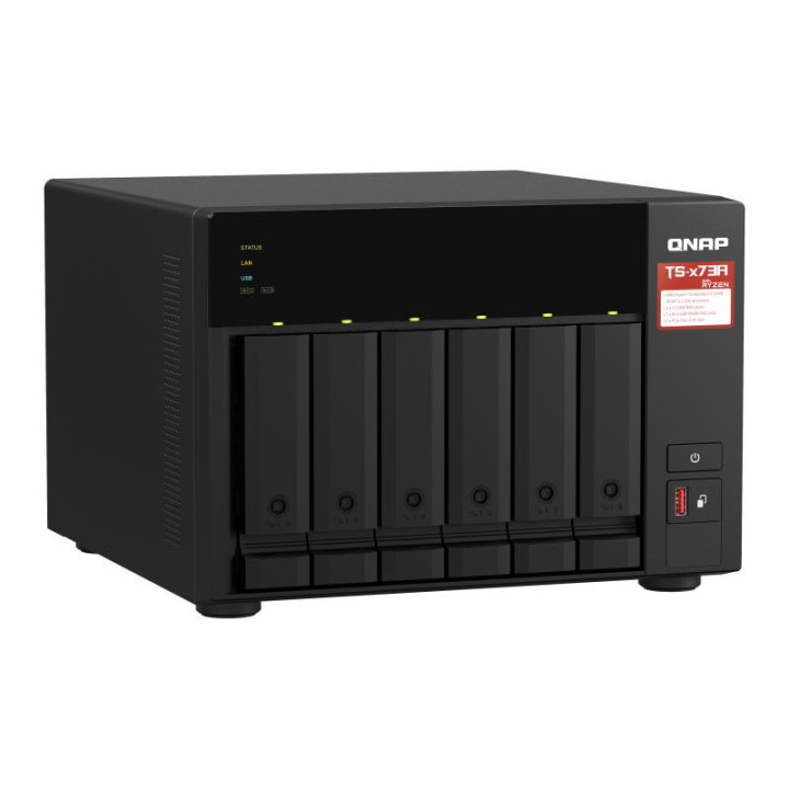 QNAP SYSTEMS TS-673A-8G 6 BAY 2.2GHZ 4C/8T 
