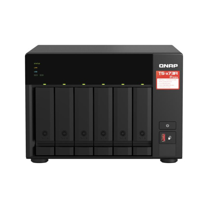 QNAP SYSTEMS TS-673A-8G 6 BAY 2.2GHZ 4C/8T 