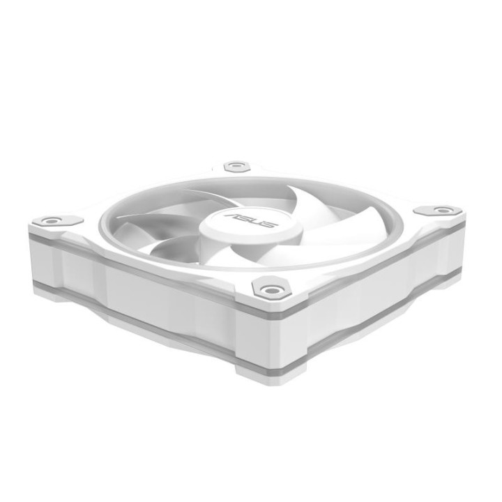 ASUS PRIME MR120 FAN ARGB WHITE BOITIER PC VENTILATEUR 12 CM BLANC 