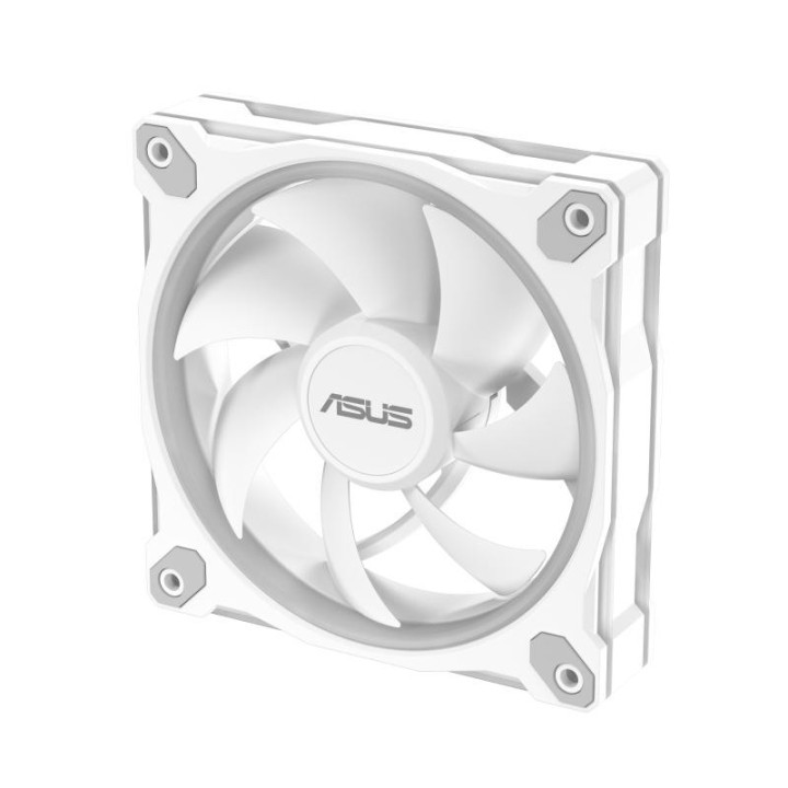 ASUS PRIME MR120 FAN ARGB WHITE BOITIER PC VENTILATEUR 12 CM BLANC 