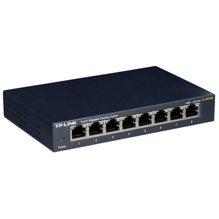 TP-LINK 8 PORTS 10/100/1000 - TL-SG108 