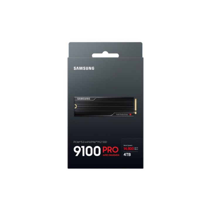 SAMSUNG SSD 9100 PRO 4T M.2 GEN5 + DISSIPATEUR *MZ-VAP4T0CW 