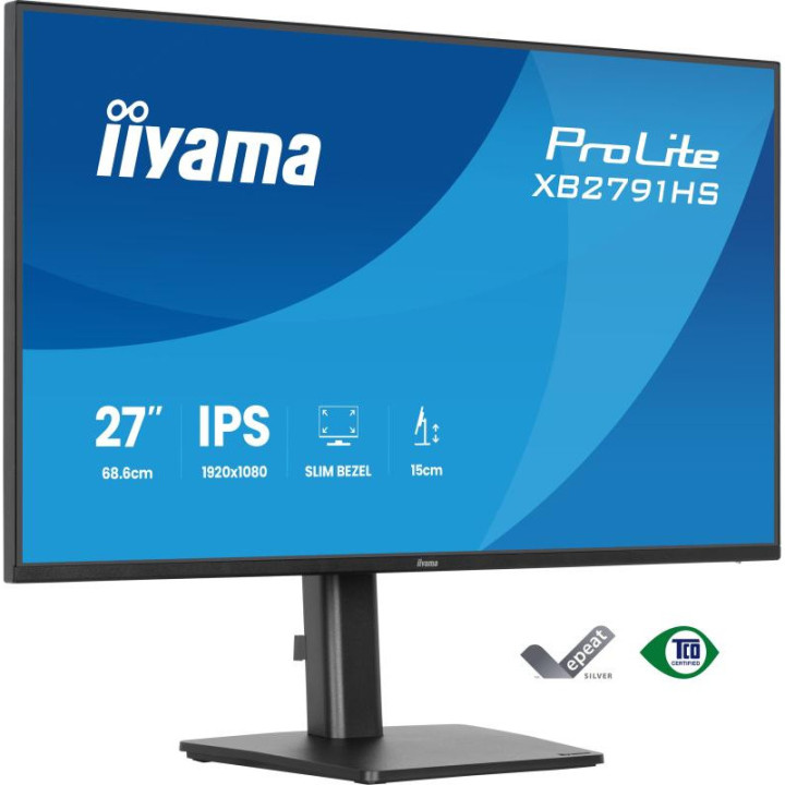 Iiyama XB2791HS-B1 27FHD/120HZ/IPS/1MS/PIVOT/ADAPTIVES