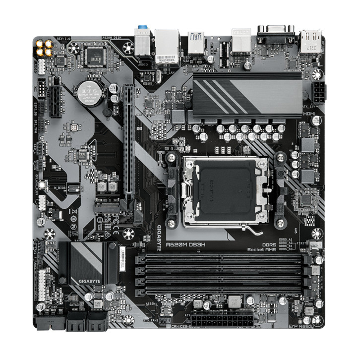 GIGABYTE A620M DS3H - A620/AM5/DDR5/MATX 