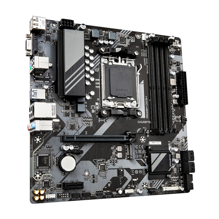 GIGABYTE A620M DS3H - A620/AM5/DDR5/MATX 