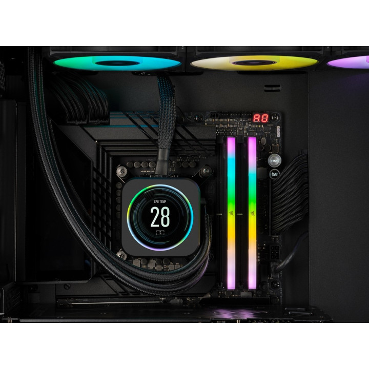 CORSAIR CMH32GX5M2E6000C36 RGB (2X16GO DDR5 6000 PC48000) 