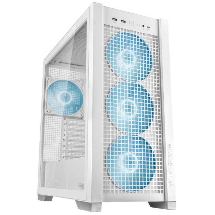 ASUS TUF GAMING GT302 WHITE - MT/SANS ALIM/E-ATX 