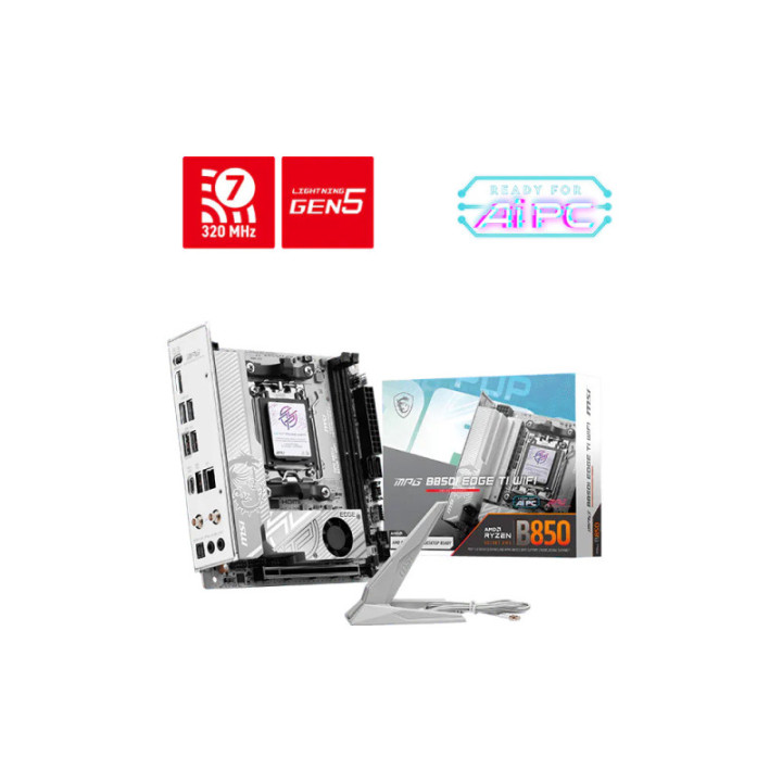 MSI MPG B850I EDGE TI WIFI - B850/AM5/DDR5/MITX 