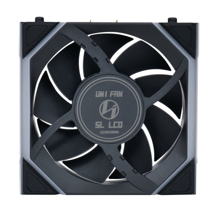 LIAN-LI UNI FAN SL LCD ARGB PWM - SANS FIL 120MM - NOIR 