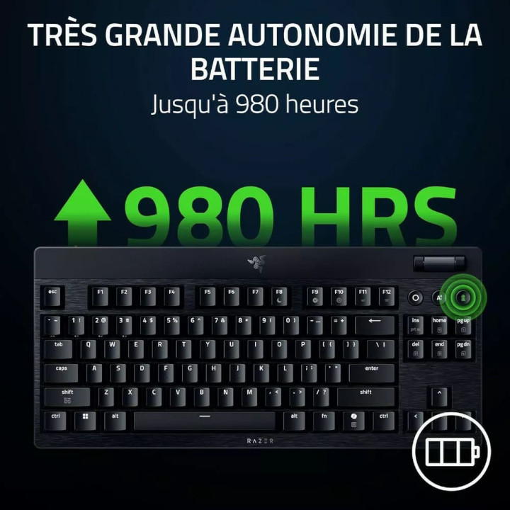 RAZER BLACKWIDOW V4 TKL LP HYPERSPEED - ORANGE SWITCH 