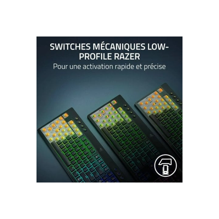 RAZER BLACKWIDOW V4 TKL LP HYPERSPEED - ORANGE SWITCH 
