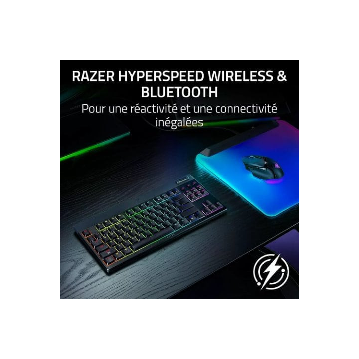 RAZER BLACKWIDOW V4 TKL LP HYPERSPEED - ORANGE SWITCH 