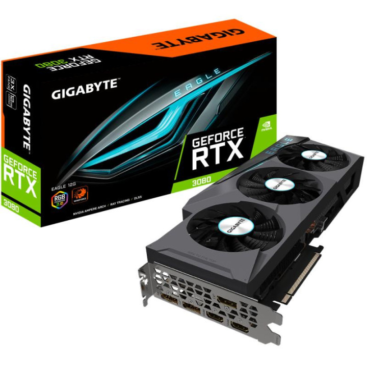 GIGABYTE RTX 3080 EAGLE 12G - RTX3080/12GO/HDMI/DP 