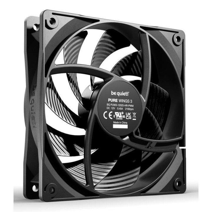BE QUIET! PURE WINGS 3 140 MM | VENTILATEUR PC SILENCIEUX HIGH-SPEED | PACK DE 3 