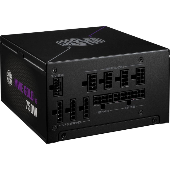 COOLER MASTER ATX 3.1 750W - 80+ GOLD - MWE GOLD 750 V3 NOIR 