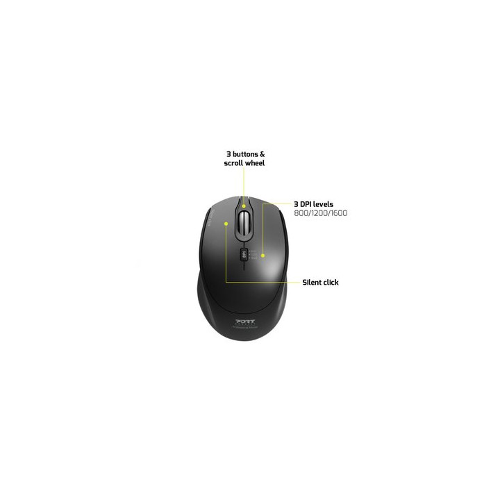 PORT PROFESSIONNEL SANS FIL SOURIS & CLAVIER - USB-C/A 
