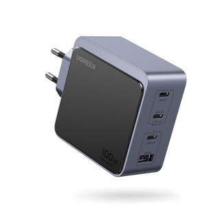 UGREEN CHARGEUR NEXODE S USB-A+3XUSB-C/4PORTS/100W/GRIS 