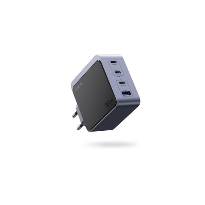 UGREEN CHARGEUR NEXODE S USB-A+3XUSB-C/4PORTS/100W/GRIS 