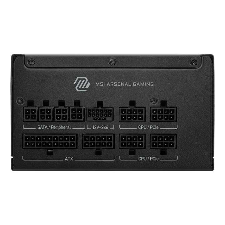 MSI ATX 850W - 80+ GOLD - MAG A850GLS PCIE5 NOIR 