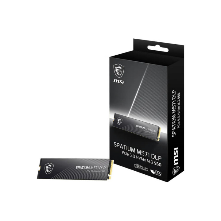 MSI SPATIUM M571 DLP PCIE 5.0 NVME M.2 4TB 