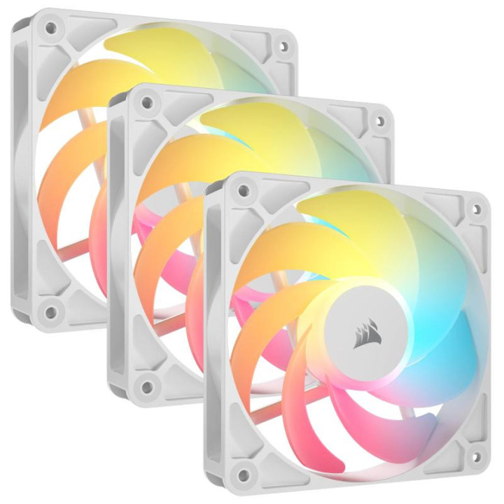 CORSAIR RS120-R ARGB (PACK 3X120MM) - BLANC 
