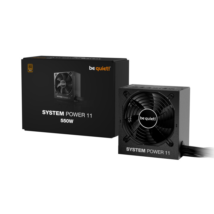 BE QUIET! ATX 550W - 80+ BRONZE - SYSTEM POWER 11 NOIR 