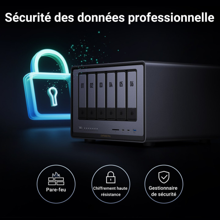 UGREEN SERVEUR NAS 6 BAIES *DXP6800 PRO 