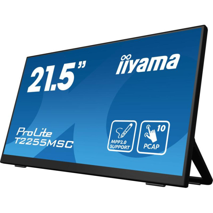 IIYAMA PROLITE T2255MSC-B1 ECRAN PLAT DE PC 54.6 CM (21.5) 1920 X 1080 PIXELS FULL HD LCD ECRAN TACTILE NOIR 
