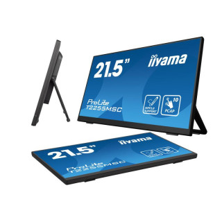 IIYAMA PROLITE T2255MSC-B1 ECRAN PLAT DE PC 54.6 CM (21.5) 1920 X 1080 PIXELS FULL HD LCD ECRAN TACTILE NOIR 